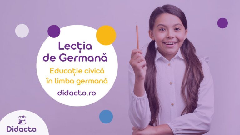 Educatie civica in germana