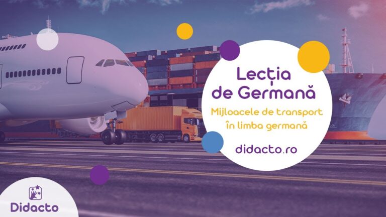 Mijloacele de transport in germana