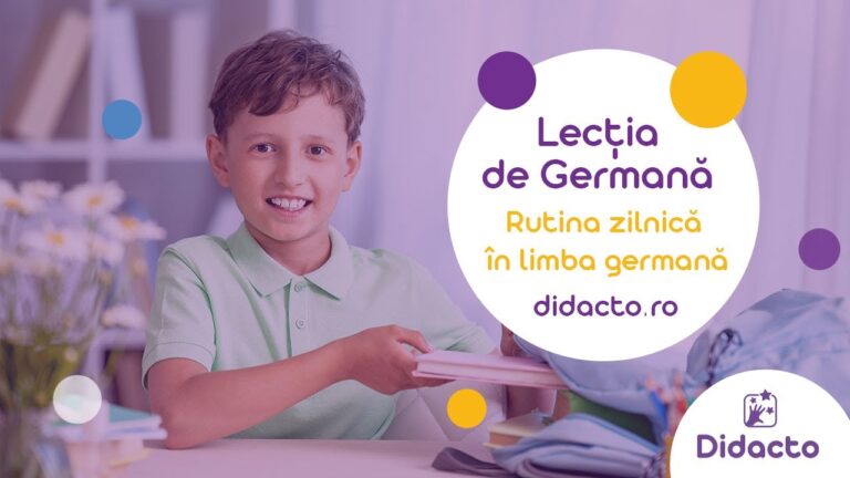 Rutina zilnica in germana