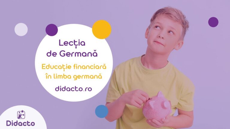 Educatie financiara invatata in germana