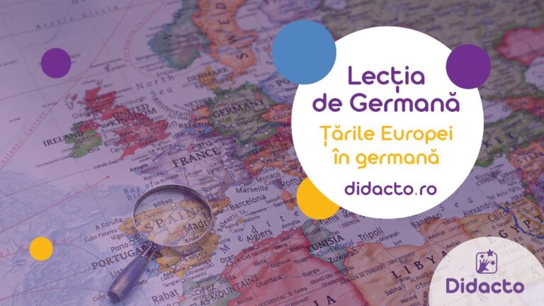 Tarile europei in germana