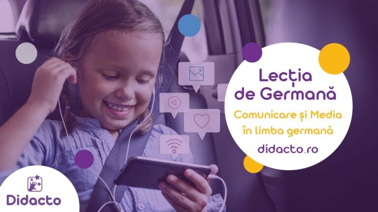 Comunicare si media in germana
